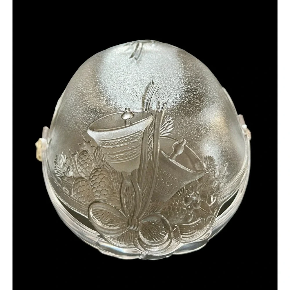 Vintage Mikasa‎ Crystal Holiday Bells 7